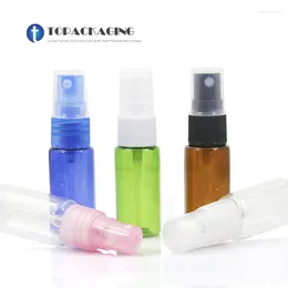 Storage Bottles 100 X 15ml Spray Bottle Empty Plastic Cosmetic Container Small Sample Perfume Fine Mist Atomizer Pump Makeup Parfum