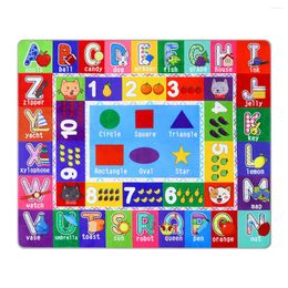 Carpets PARTYKINDOM Kids Floor Mat Sponge Exercise Play Letters & Numbers Graphics Pad Early Educational Learning