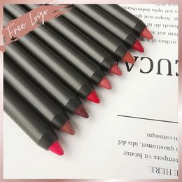 Wholesale Creamy Lip Liner Custom Make Your Own Brand Cosmetics Private Label Makeup Lip Pencil Pigment Waterproof Friendly 240517