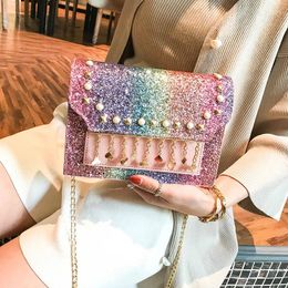 Bag Women Mini Sequin Small Pack Shoulder Bags Fashion Star Chain Designer Messenger Crossbody Clutch Wallet Handbags