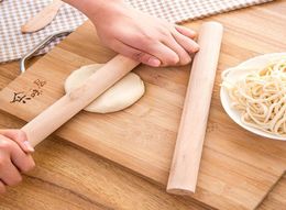 Natural Wooden Rolling Pin Fondant Cake Decoration Kitchen Tool Durable Non Stick Dough Roller High Quality 0 74bx B3024695