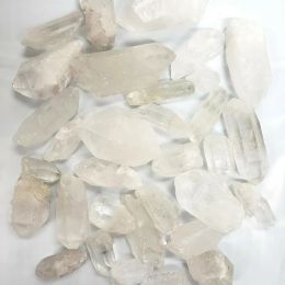 Natural White Quartz Crystal Points Column Bulk Lot Reiki Energy Healing Crystals