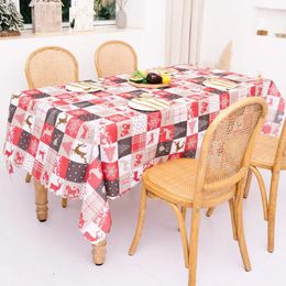 Table Cloth Home Decor Christmas Tablecloth 144 180cm Beautiful Cover Fabric For Your Family Friends Holiday