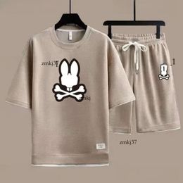 Rabbit Shirt Luxury Designer Tshirts Brand Mens T-Shirts Skull Bunny Pattern Top Cotton O-Neck Short Sleeve Tshirt Print Ghost Rabbit Polo Shirt Summer Tshirt 869