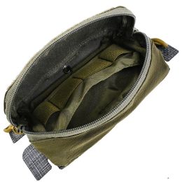 Tactical MOLLE Admin Pouch Panel With Ridged Tuck Tabs FCPC V5 Chest Rig FCSK Hunting Vest Front Hook Loop Storage EDC Belt Bag