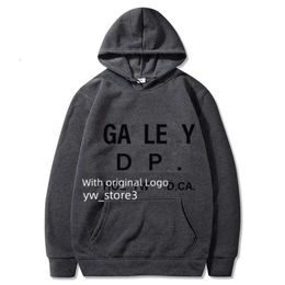 GalleryDept Hoodies Erkek Hoodie Galler Dept Hoodie Kadın Tasarımcı Hoodies GalleryDept Yüksek Kaliteli Mektup Baskı Giyim Sweatshirt Sweater Uzun Kollu B83