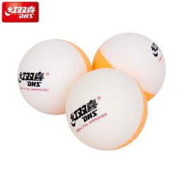 2018 DHS 20 Balls BI Colour Table Tennis Balls Double Colour Seamed D40+ Balls Plastic Poly Ping Pong