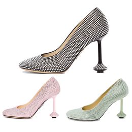 Diamond Women Shoes Easy On And Off Sandale Luxe Designer Heels Standard Size Favourite Flats Summer Beach Office Perfect Fit