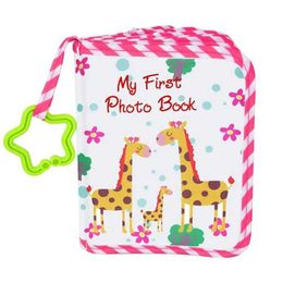 Albums Books Baby Photo Album Book Cloth Memory Book First Album My Photos Soft Family Gift Shower Baby Photo Collection Q240523