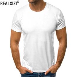 Men's T-Shirts Fashion Cotton Mens T-shirt Summer Slim Fit Short Sleeve Cotton Comfortable Casual Round Neck T-shirt Top of the line Mens Clothing S2452406 S2452408