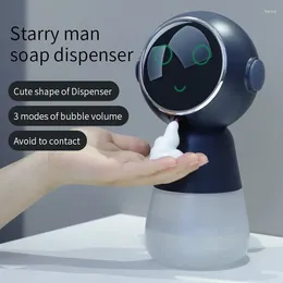 Liquid Soap Dispenser Cute Automatic Foam 320Ml Wash Hand Sanitizer Machine Type-C Rechargeable Smart Sensor Dispensers