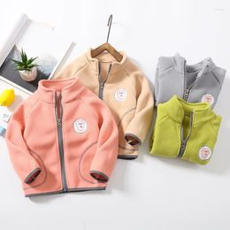 Jackets Born Girls Coat Baby Autumn Spring Jacket Kids Infant Hoodies Cotton Outerwear Children Clothes For Girl
