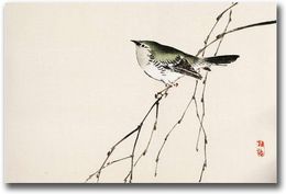 Płótno plakaty sztuki i grafiki ścienne japońskie minimalistyczne nadruki ptaków cytaty plakaty tradycyjne Ukiyoe Art Edo okres drewna blokowy