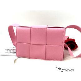 Designer Botega Mini Bag Mini Tape Woven Ribbon Leather Crossbody Bag with KSI3