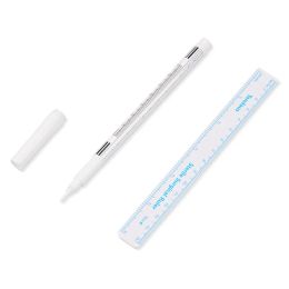 New White Surgical Eyebrow Tattoo Skin Marker Pen Tools Soft Eyeliner Pencil Microblading Accessories Permanent Makeup Supplier