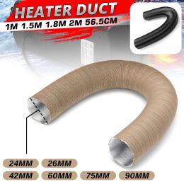 42/60/75/90mm Air Parking Heater Ducting Pipe Hose Line Diesel Heater Aluminium Foil Air Outlet Tube For Webasto/Dometic/Planer