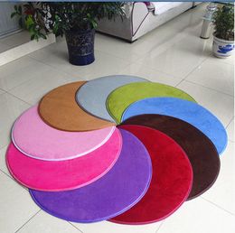 Children's Tent Coral Velvet Round Floor Mat Indoor and Outdoor Baby Toys Play House Yoga Mat