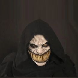Halloween Old Man Devil Mask Creepy Wrinkle Face Mask Halloween Costume Mask Realistic Latex Masquerade Carnival Latex Mask Joke