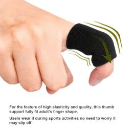 10pcs Stretchy Sports Finger Sleeves Arthritis Support Finger Guard Outdoor Basketball Volleyball Finger Protection