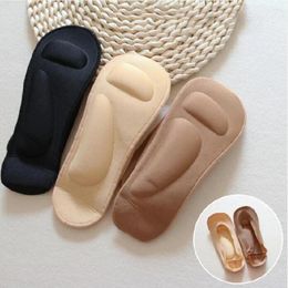 Women Socks Insoles 3D Stretch Breathable Deodorant Running Cushion For Invisible Sock Shoes Sole Arch Support Orthopaedic Pad