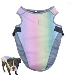 Dog Apparel Summer Cooling Shirt Breathable Instant Dogs Vest Lightweight Heatproof Walking Hunting Sport Outdoor Supplies