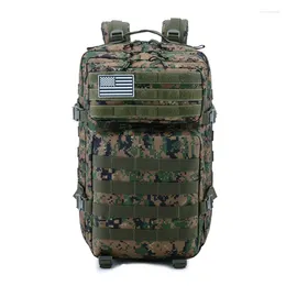 Backpack 3P Men's Camping Camouflage Mountaineering Leisure Travel Sports High-capacity Outdoor Tactical
