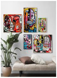 Graffiti Street Art Joachim Abstract Colorful Canvas Painting Wall Art Pictures For Living Room Bedroom Home Decoration Unframed9961998