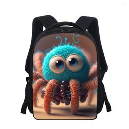 School Bags Cute Cartoon 3D Print Teen Backpack For Boys Girls Kindergarten Primary Supplies Student Bookbag Kid Children Bag