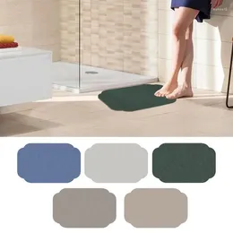 Bath Mats Bathroom Mat Stone Shower Earth Super Absorbing Non Slip Bathtub Toilet Carpet Door Foot Accessories