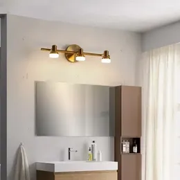 Wall Lamps Modern LED Light Waterproof Bathroom Dresser Mirror Lamp Iron Indoor Home Decoration Simple Lighting 110V 220V