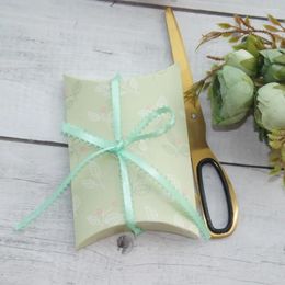 Party Decoration Light Green 0.6 Cm Wide 10M Long Ribbon For Gift DIY Wedding Birthday Packaging Use
