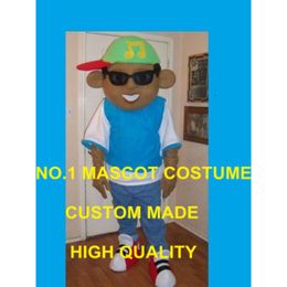 Happy Boy Mascot Costume Adult Anime Cosply DJ Theme Custom XMAS HALLOWEEN Carnival MASCOTTE COSTUMES FANCY DRESS SUIT 1718 Mascot Costumes
