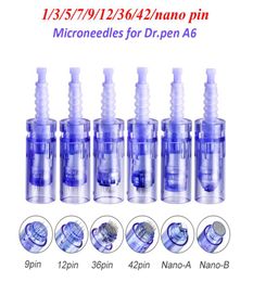 Replacement 1357 9123642Nano pin Microneedle Cartridges for Rechargeable wireless Dermapen Dr Pen A6 MTS PMU4207316
