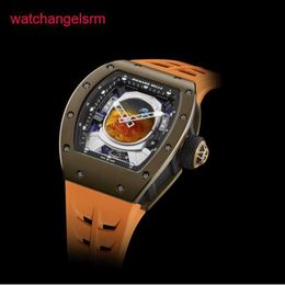 Fashion RM Wrist Watch RM52-05 Astronaut Limited Edition Mens Manual RM5205 Automatic Mechanical Tourbillon Movement Chronograph Timepiece
