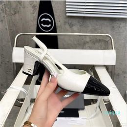 Classic Designer Dress sandals apricot scandal favourite shoes Spring and Autumn Ballet Flats Dance shoes fashion blondewig