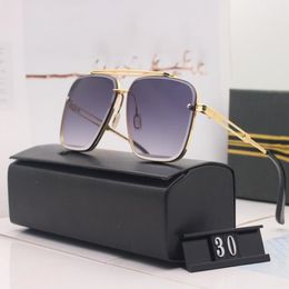 Designer di lusso all'ingrosso DT 30 occhiali da sole per uomini donne pilota occhiali da sole di alta qualità Accessori per occhiali adumbrali di alta qualità LW 262S