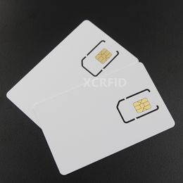 Intelligent Progarmmable Blank LTE USIM 4G Card WCDMA GSM Blank Mini Nano Micro 2FF 3FF 4FF SIM Writable For Telecom Operator