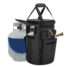 Storage Bags Gases Tank Cover 600D Oxford Ventilated Cylinder Covers With Stable Tabletop Propane And Waterproof Protective