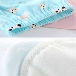 3PCS 4pc/Lot Cotton Training Pants Panties Waterproof Cloth Diapers Reusable Toolder Nappies Diaper Baby Underwear 72ff1