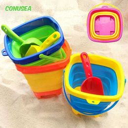 Sand Play Water Fun Sand Play Water Fun Childrens beach toys childrens water toys foldable portable sand bucket summer WX5.22415265