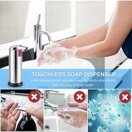 Liquid Soap Dispenser Automatic Touchless Smart Hand Sanitizer For Home Bathroom Kitchen PR Sale