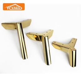 4Pcs Metal Furniture Legs Black Gold Height 8/10/12/15cm Sofa Feet for Cabinet Bed Dresser Coffee Table Legs Replacement Legs