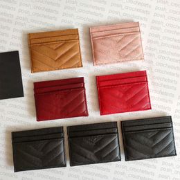 Chevron Card Holders Sold with Box Genuine Leather Card Cases 281h