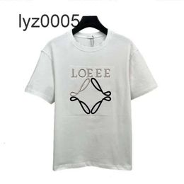 Designer Men's American Hot Selling Summer T-shirt Season New Daily Casual Letter Printed Pure Cotton Top 1O6T