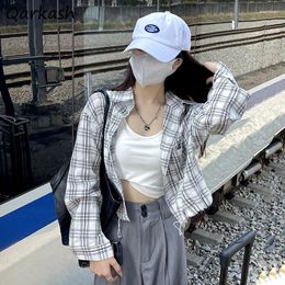 Work Dresses Sets Women Plaid All-match 2 Piece Outfit Classic Simple Student Leisure Prevalent Design Clothing Holiday Female Ins