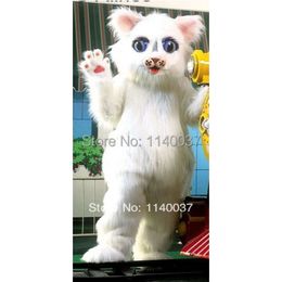 Snowball Kitty cat mascot custom theme kits Cartoon Character anime carnival costume fancy dress Mascot Costumes