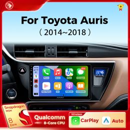 Car Dvd Multimedia Player for Toyota Auris 2014 2015 2016 2017 2018 Corolla Hybrid Carplay Android Auto Car Radio Stereo 4G Wifi