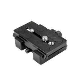 CAMVATE Manfrotto Quick Release Clamp Base With Camera Mount Sliding Plate &1/4" 3/8"Screw For Manfrotto 577/501/504/701 Tripod