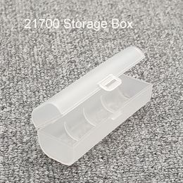 21700 26650 18650 Battery Storage Box Hard Case Battery Holder AA AAA Battery Storage Case Plastic Box Transparent