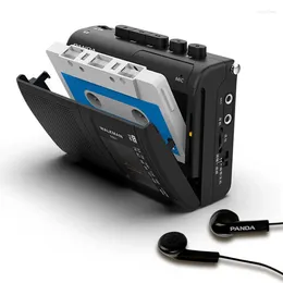 Panda 6501 Portable Tape AM/FM Radio Retro Cassette Music Player Walkman Recorders With Loudspeaker 3.5mm Headphone Play